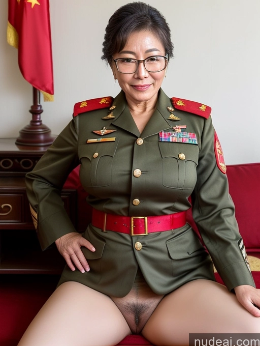 related ai porn images free for Woman Busty Small Tits Beautiful Glasses Pubic Hair Chinese Spreading Legs Military Cleavage 60s