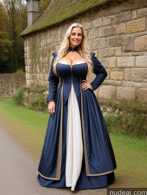 related ai porn images free for Busty Perfect Boobs Beautiful Perfect Body Long Hair Dress 40s Medieval Blonde German Jacket