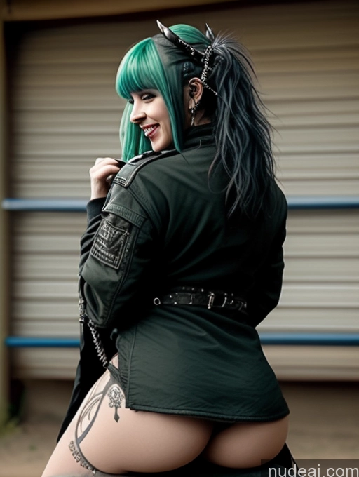 related ai porn images free for Huge Boobs Big Ass 30s 40s Laughing Green Hair Middle Eastern Close-up View Straddling Nude Gothic Punk Girl Long Hair Jacket Jeans