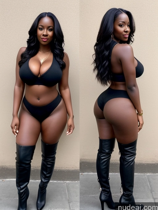 related ai porn images free for Busty Perfect Boobs Beautiful Perfect Body Long Hair 30s Dark Skin Nigerian Boots Crop Top