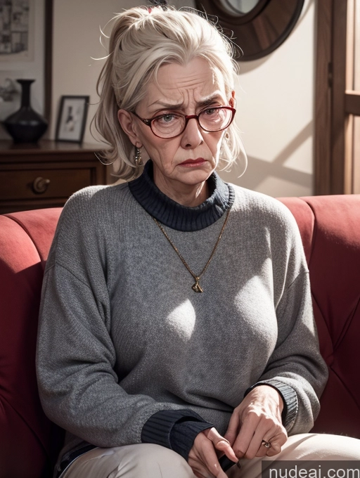 related ai porn images free for 80s Czech Skinny Glasses Angry Casual Couch