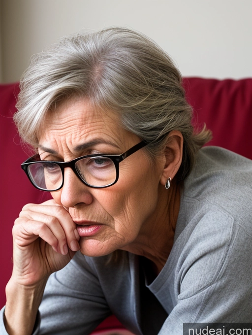 related ai porn images free for 80s Czech Skinny Glasses Casual Couch Angry Sexy Face Bending Over