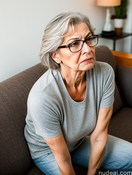 related ai porn images free for 80s Czech Skinny Glasses Casual Couch Angry Sexy Face Bending Over