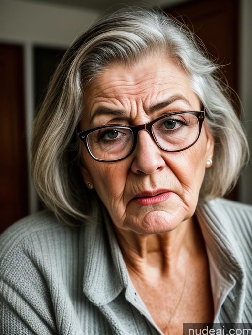 related ai porn images free for 80s Czech Glasses Casual Close-up View Angry Sexy Face Bedroom