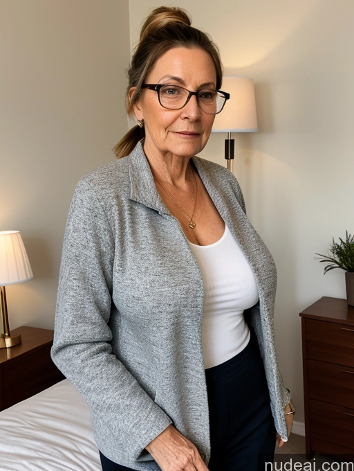 related ai porn images free for 80s Czech Glasses Casual Bedroom Sad Skinny Ponytail Jacket Perfect Boobs Busty Professor Stylish