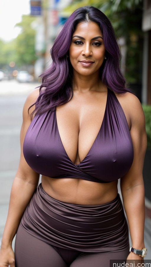 related ai porn images free for Milf Huge Boobs Beautiful Big Ass Thick Tall Dark Skin Seductive Cleavage Sexy Face 50s Close-up View Blouse Muscular Street Film Photo T-pose Tattoos Big Hips Latina Sari Purple Hair Straight Abs