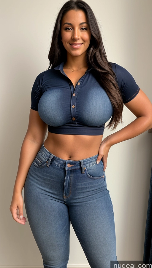 related ai porn images free for Athlete Perfect Boobs Big Hips Big Ass Jeans Front View