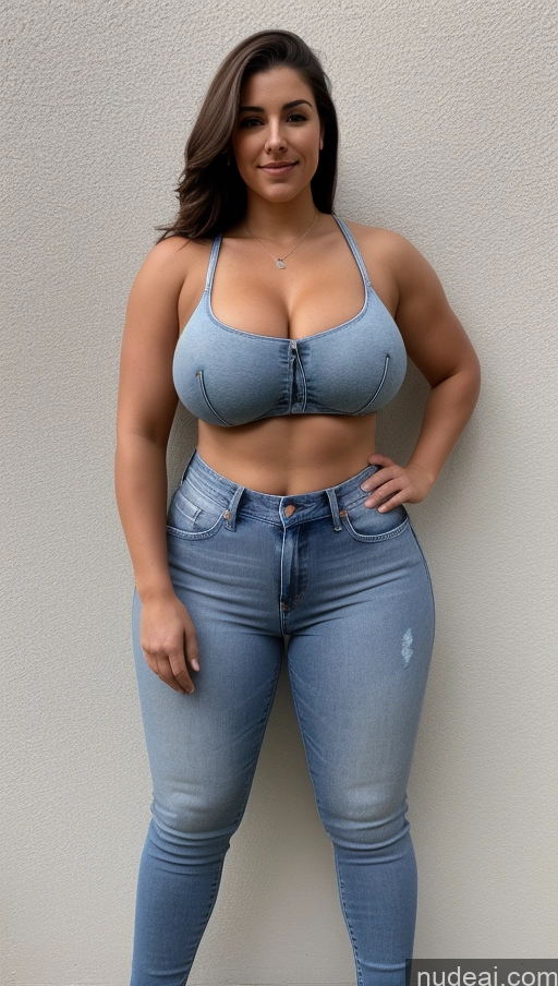 related ai porn images free for Athlete Perfect Boobs Big Hips Big Ass Jeans Front View