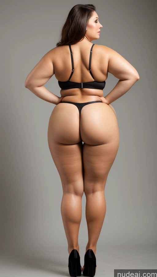 related ai porn images free for Busty Beautiful Big Ass Abs Thick Chubby Big Hips Long Legs Tall High Heels Back View Fat 40s Detailed