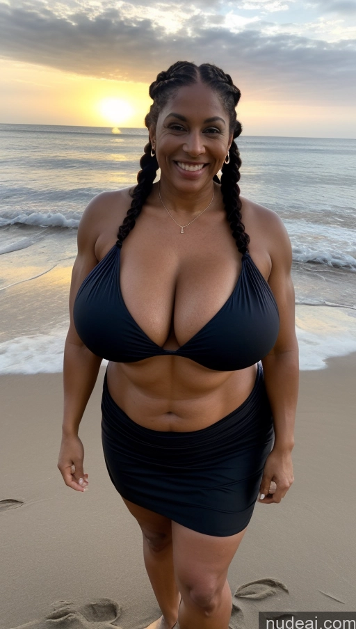 related ai porn images free for Milf Busty Huge Boobs Beautiful Tattoos Muscular Big Ass Thick Fat Big Hips Tall Dark Skin 50s Laughing Ginger Braided Indian Beach Front View T-pose Bikini Long Skirt Dark Lighting Sexy Face