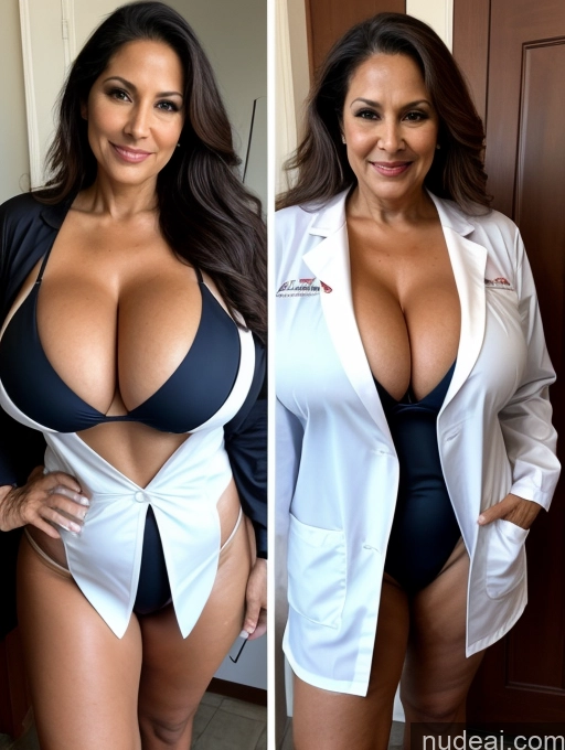 related ai porn images free for Milf One Busty Huge Boobs Thick Tanned Skin Brazilian Front View Microkini Thong 70s Vampire Lab Coat Professor