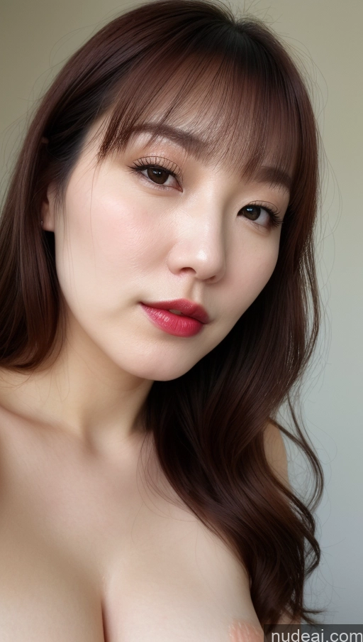 related ai porn images free for Woman One 30s Korean Close-up View Lipstick Perfect Boobs Beautiful Fairer Skin Bangs Thick