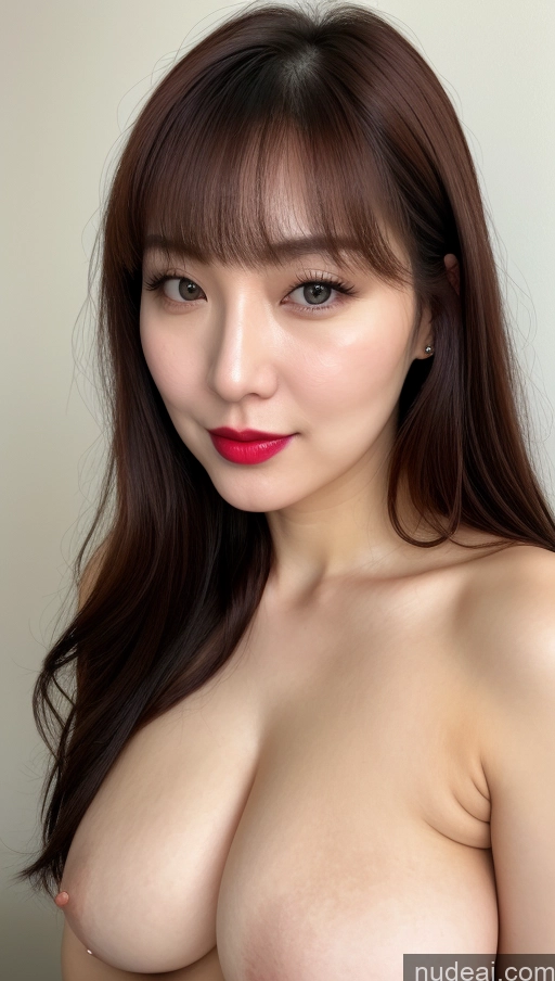 related ai porn images free for Woman One 30s Korean Close-up View Lipstick Perfect Boobs Beautiful Bangs Thick Fairer Skin