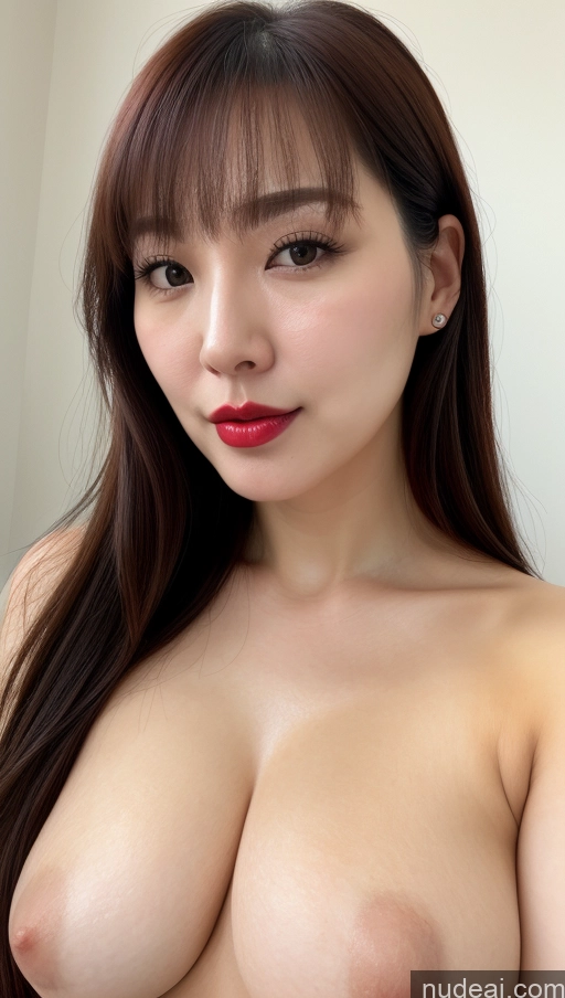 related ai porn images free for Woman One 30s Korean Lipstick Perfect Boobs Beautiful Thick Fairer Skin Close-up View Bangs