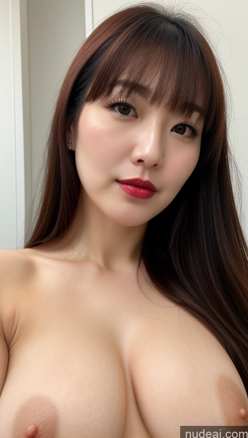 related ai porn images free for Woman One Perfect Boobs Beautiful Lipstick Thick Fairer Skin 30s Bangs Korean Close-up View