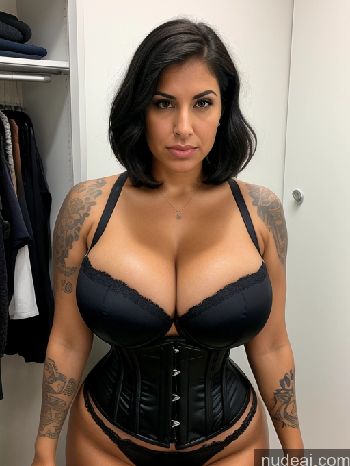 related ai porn images free for Huge Boobs Tanned Skin Tall Thick Tattoos Corset Dominatrix Push-up Bra Pantyhose Black Hair Bobcut Jewish Cleavage Front View Angry Changing Room Eating Spandex 50s Sorority