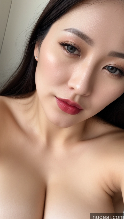 related ai porn images free for Woman One Perfect Boobs Beautiful Lipstick Thick Fairer Skin 30s Black Hair Slicked Korean Close-up View Detailed