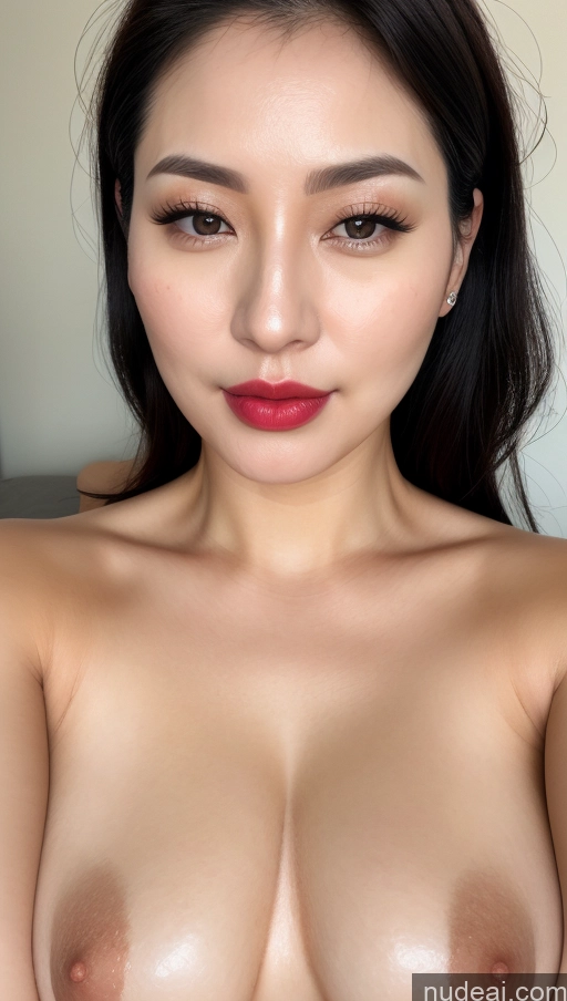 related ai porn images free for Woman One Perfect Boobs Beautiful Lipstick Thick Fairer Skin 30s Black Hair Slicked Korean Close-up View Detailed