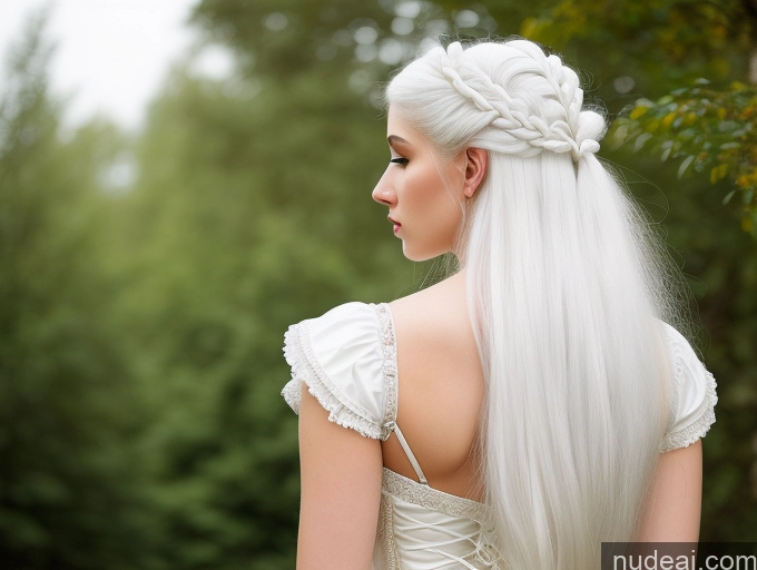 related ai porn images free for Woman One Sexy Face White Hair Russian Victorian Detailed Long Hair Back View 18