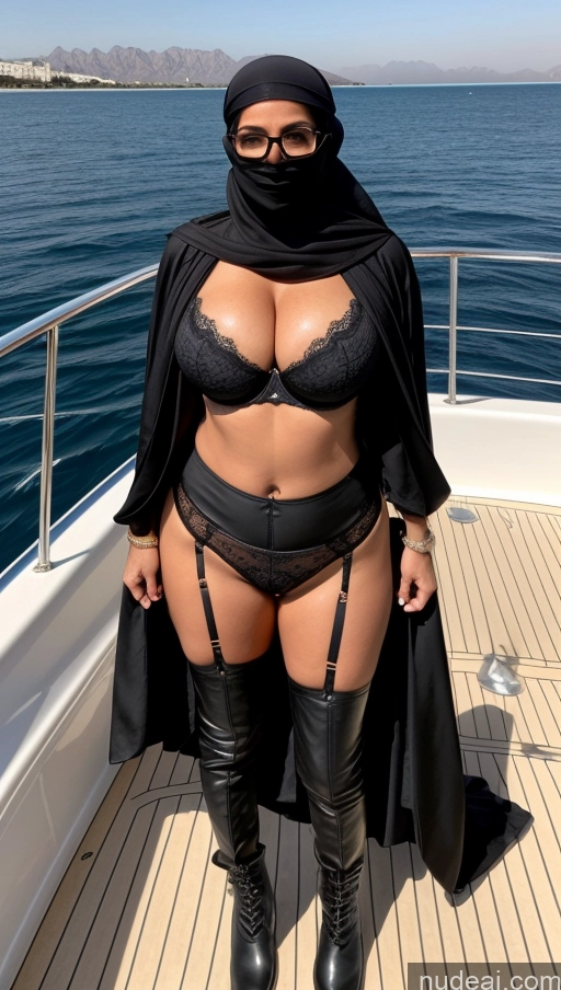 related ai porn images free for Milf One Huge Boobs Glasses Pubic Hair 60s Black Hair Ponytail Arabic Yacht Boots Bra Leather Niqab T-pose