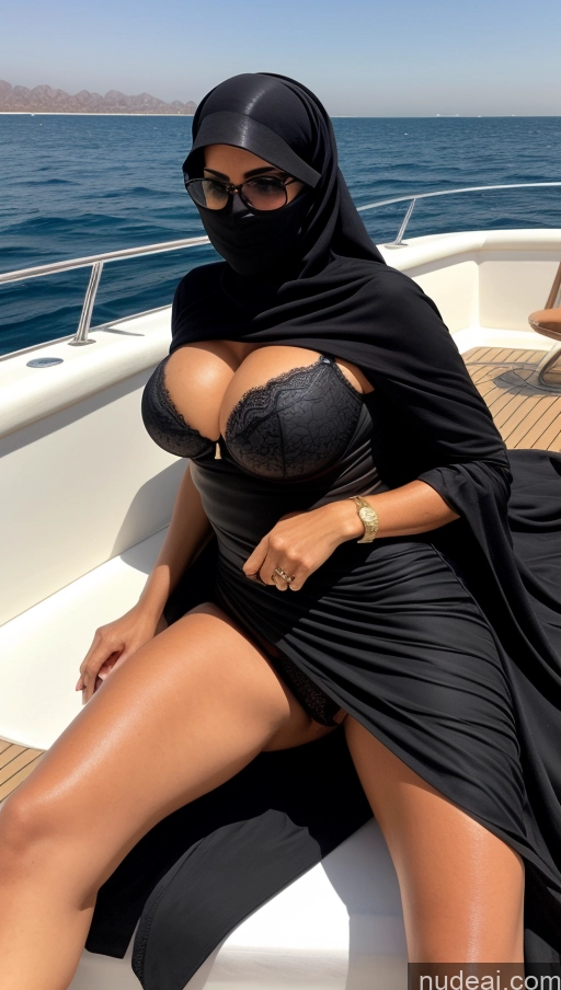 related ai porn images free for Milf One Huge Boobs Glasses Pubic Hair 60s Black Hair Ponytail Arabic Yacht Boots Bra Leather Niqab Plank