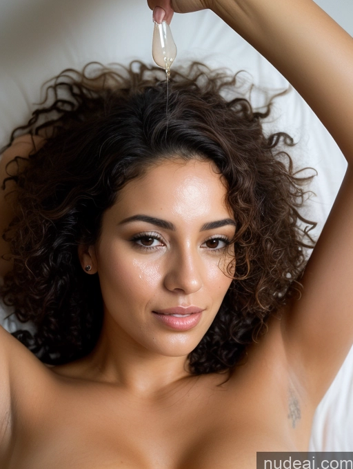 related ai porn images free for 20s Woman Brazilian Perfect Boobs Bedroom Curly Hair Brunette Surrealist Close-up View Nude Cumshot
