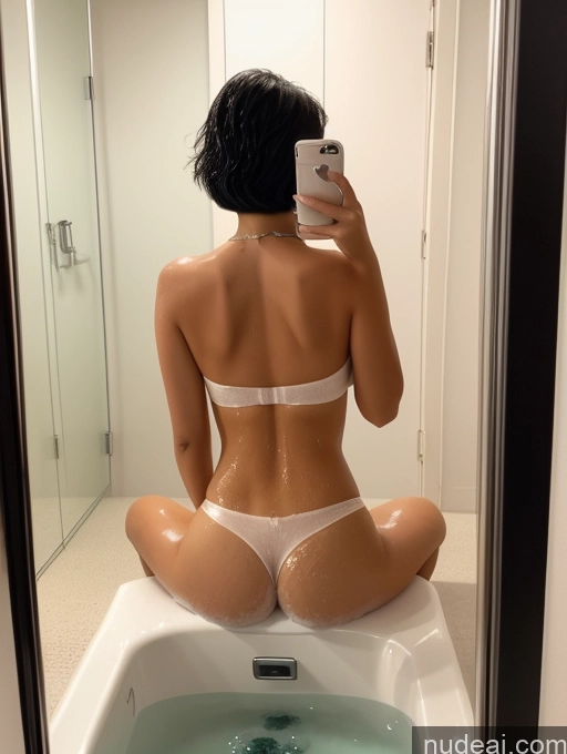 related ai porn images free for 18 Happy Woman One Small Tits Black Hair Short Hair Indian Mirror Selfie Changing Room Front View Bathing Nude Cleavage