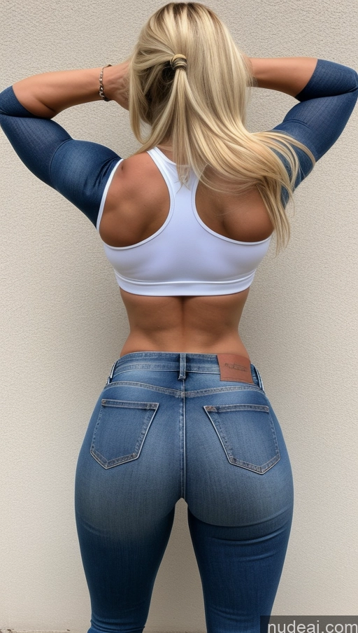 related ai porn images free for Big Ass Big Hips Athlete Jeans Blonde