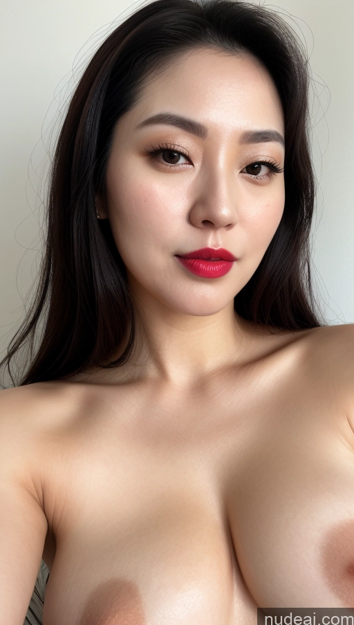 related ai porn images free for Woman One Perfect Boobs Beautiful Lipstick Thick Fairer Skin 30s Black Hair Slicked Korean Close-up View Detailed