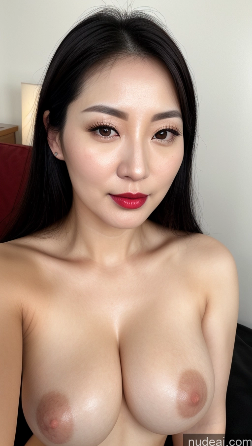 related ai porn images free for Woman One Perfect Boobs Beautiful Lipstick Thick Fairer Skin 30s Black Hair Slicked Korean Close-up View Detailed