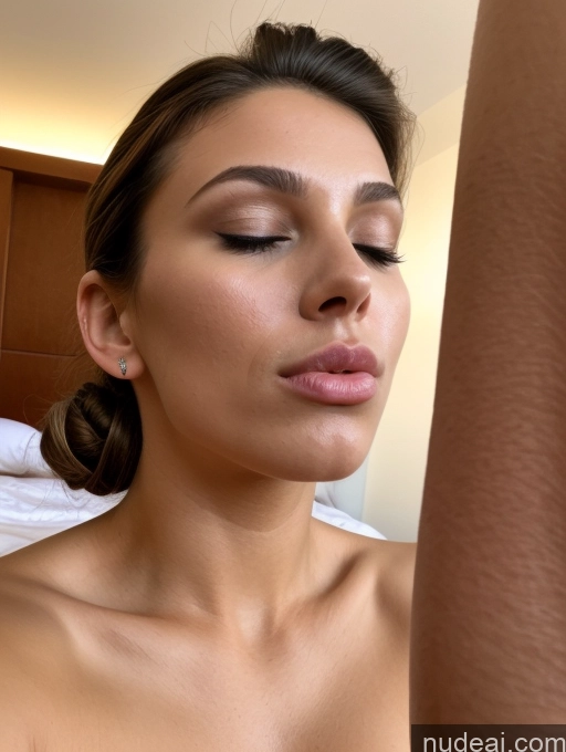 related ai porn images free for Two Perfect Boobs Big Ass Muscular Perfect Body Long Legs Model 18 Orgasm Pouting Lips Brunette Hair Bun Russian Bedroom Front View Blowjob Nude