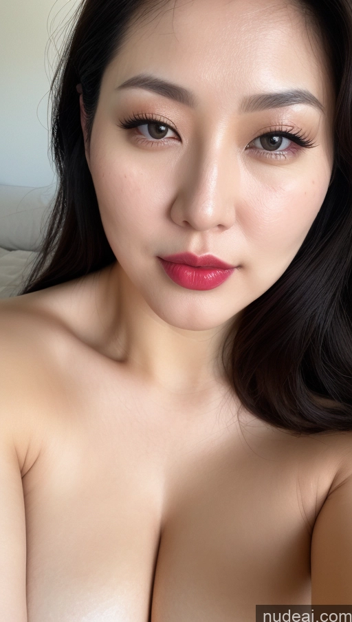 related ai porn images free for Woman One Perfect Boobs Beautiful Lipstick Thick Fairer Skin 30s Black Hair Slicked Korean Close-up View Detailed