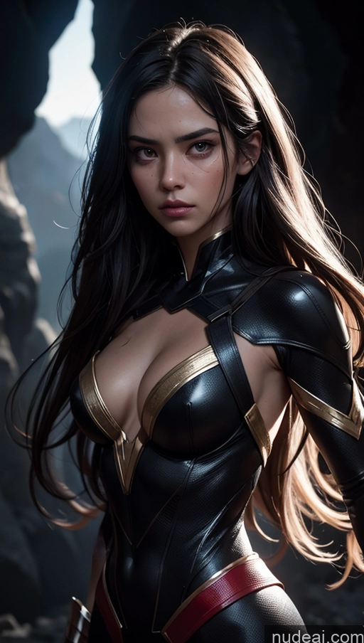 related ai porn images free for Black Hair Long Hair Sad White Superhero Serious Cave Dark Lighting