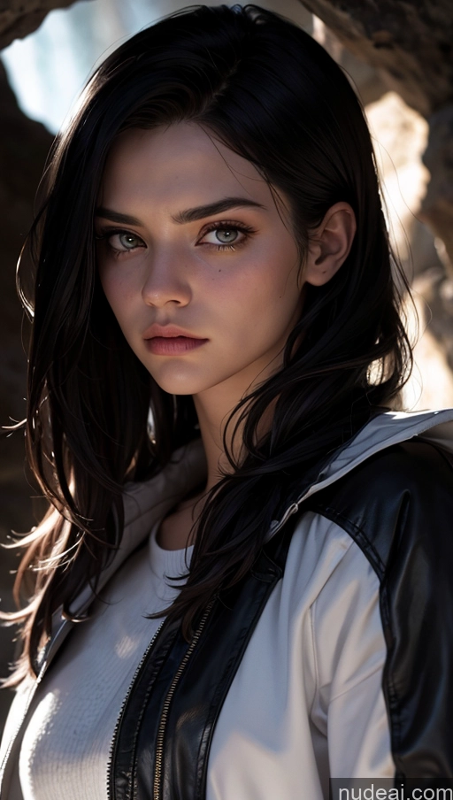 related ai porn images free for Black Hair Long Hair Sad White Superhero Serious Cave Dark Lighting Jacket