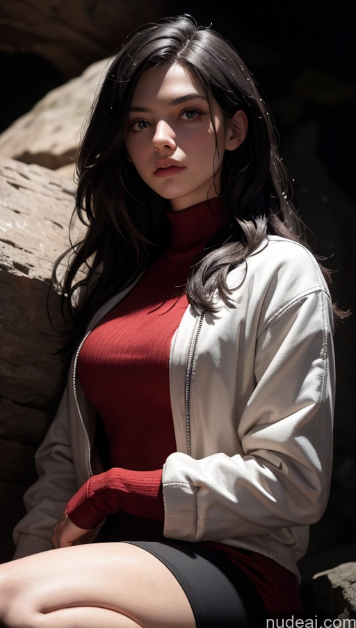 related ai porn images free for Black Hair Long Hair Sad White Superhero Serious Cave Dark Lighting Jacket