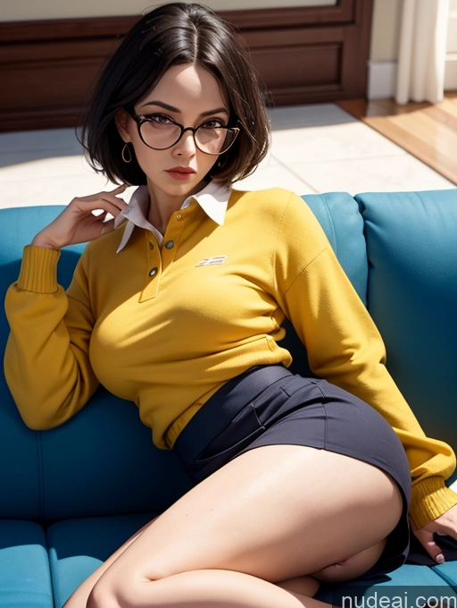 related ai porn images free for Busty Glasses Golf Stylish 60s 3d 70s Skinny Spreading Legs Mini Skirt Couch Serious