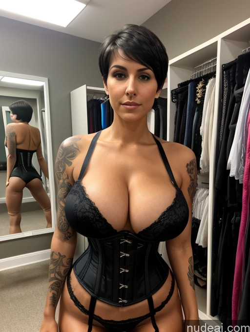 related ai porn images free for Sad Tall Tanned Skin Tattoos Huge Boobs Black Hair Short Hair Jewish Pantyhose Corset Front View Cleavage Thick Spandex Changing Room Bending Over 18 Milf