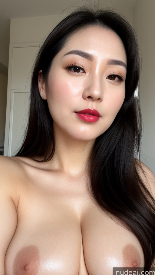 related ai porn images free for Woman One Perfect Boobs Beautiful Lipstick Thick Fairer Skin 30s Black Hair Slicked Korean Close-up View Detailed