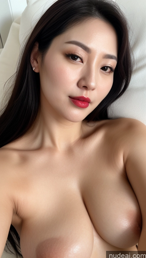 related ai porn images free for Woman One Perfect Boobs Beautiful Lipstick Thick Fairer Skin 30s Black Hair Slicked Korean Close-up View Detailed