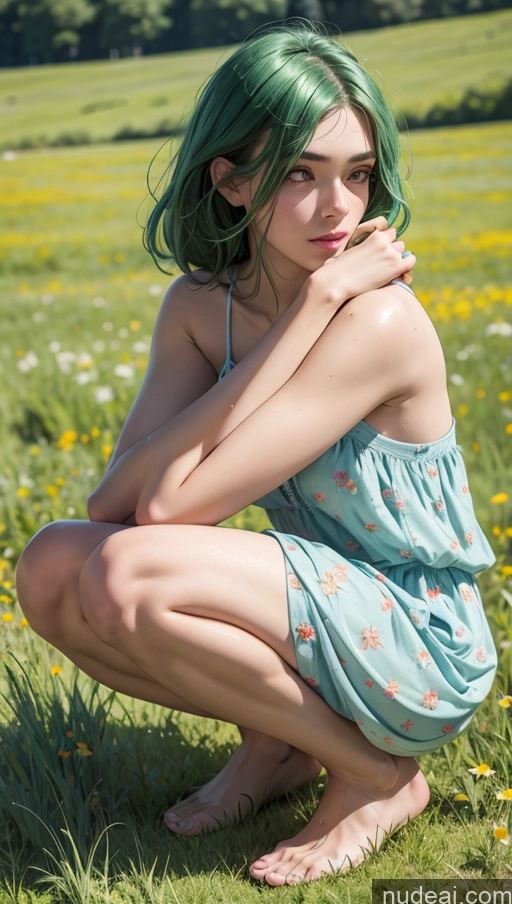 related ai porn images free for Sundress Close-up View Detailed Skin Detail (beta) Meadow Green Hair Squatting Straight