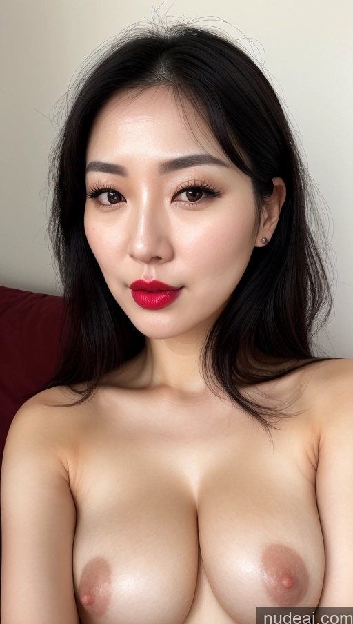 related ai porn images free for Woman One Perfect Boobs Beautiful Lipstick Thick Fairer Skin 30s Black Hair Slicked Korean Close-up View Detailed