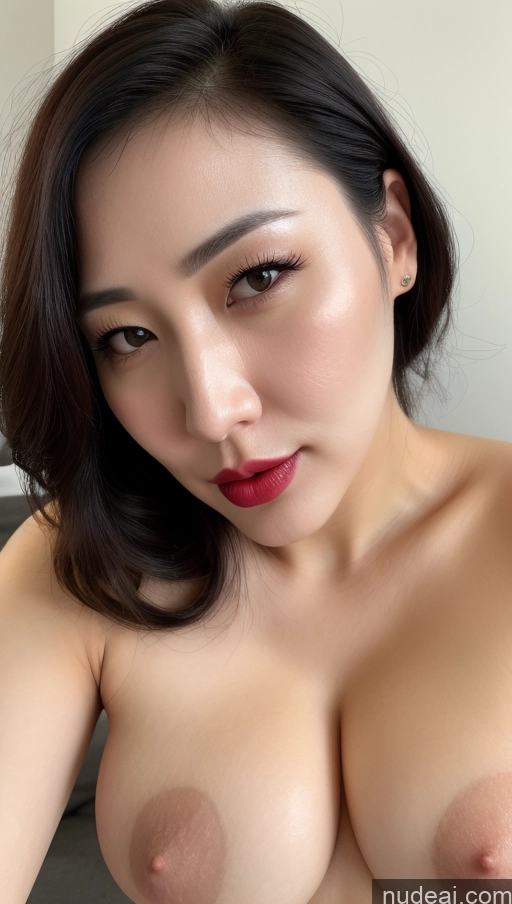 related ai porn images free for Woman One Perfect Boobs Beautiful Lipstick Thick Fairer Skin 30s Black Hair Slicked Korean Close-up View Detailed