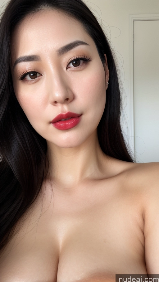 related ai porn images free for Woman One Perfect Boobs Beautiful Lipstick Thick Fairer Skin 30s Black Hair Korean Close-up View Detailed Slicked