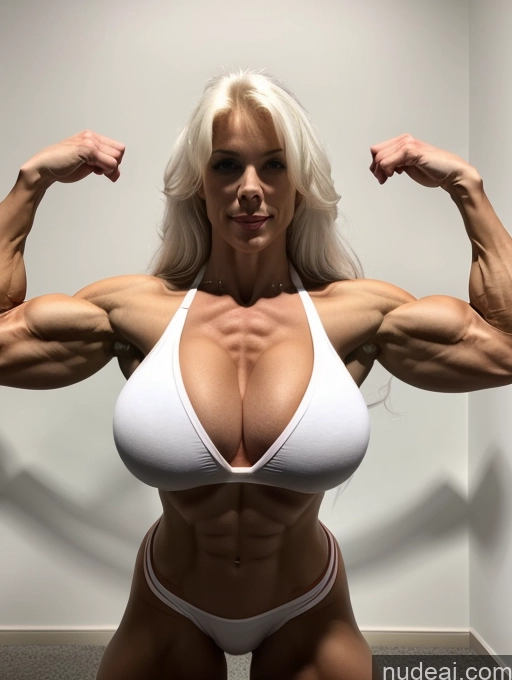 related ai porn images free for Huge Boobs Beautiful Muscular Abs Big Hips Short Tall Long Hair 30s White Hair The Greater Lord Rukkhadeva: Genshin Impact Cosplayers Detailed Bodybuilder Licking Oral