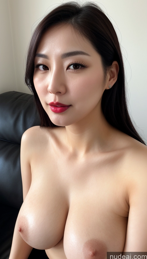 related ai porn images free for Woman One Perfect Boobs Beautiful Lipstick Thick Fairer Skin 30s Black Hair Close-up View Detailed Slicked Korean