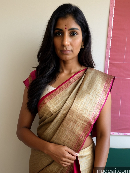 related ai porn images free for Woman Thick Pubic Hair Tanned Skin Short Indian Several Serious 40s Shocked Teacher Sari