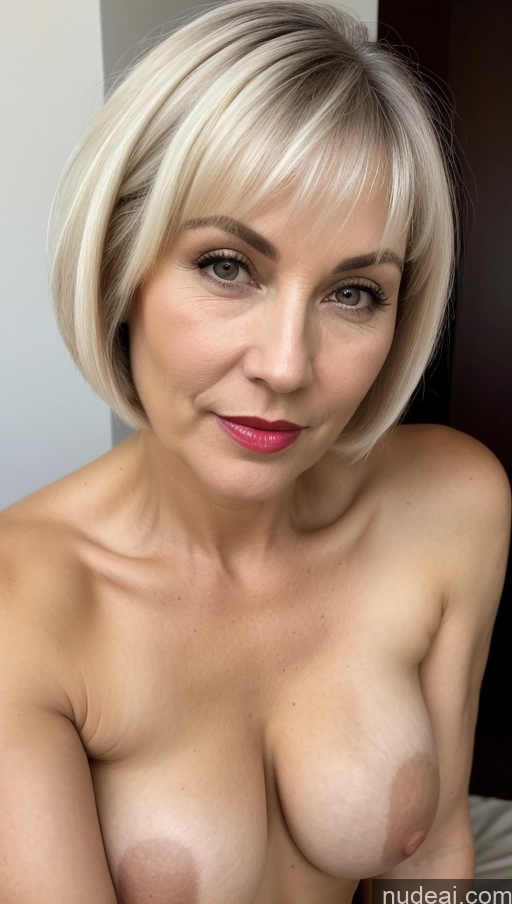 related ai porn images free for One Perfect Boobs Beautiful Lipstick Thick 40s Short Hair Close-up View Detailed Fairer Skin White Black Hair Milf