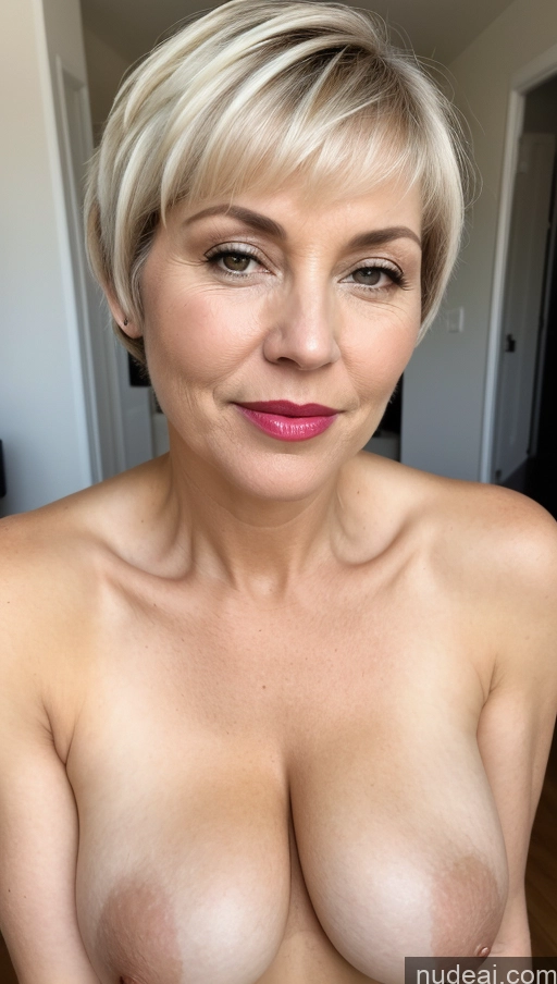 related ai porn images free for One Perfect Boobs Beautiful Lipstick Thick Short Hair Close-up View Detailed Fairer Skin White Milf 40s