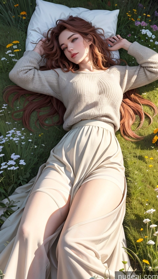 related ai porn images free for Close-up View 18 Ginger Meadow Long Skirt Sweater On Back Messy
