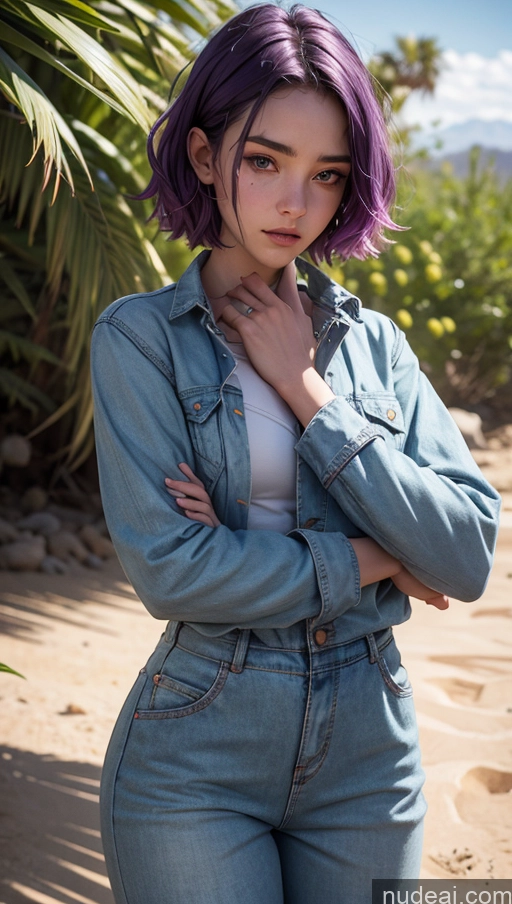 related ai porn images free for Close-up View 18 Detailed Skin Detail (beta) Desert Skinny Sad Purple Hair Jumpsuit Bangs Lumberjack Bending Over